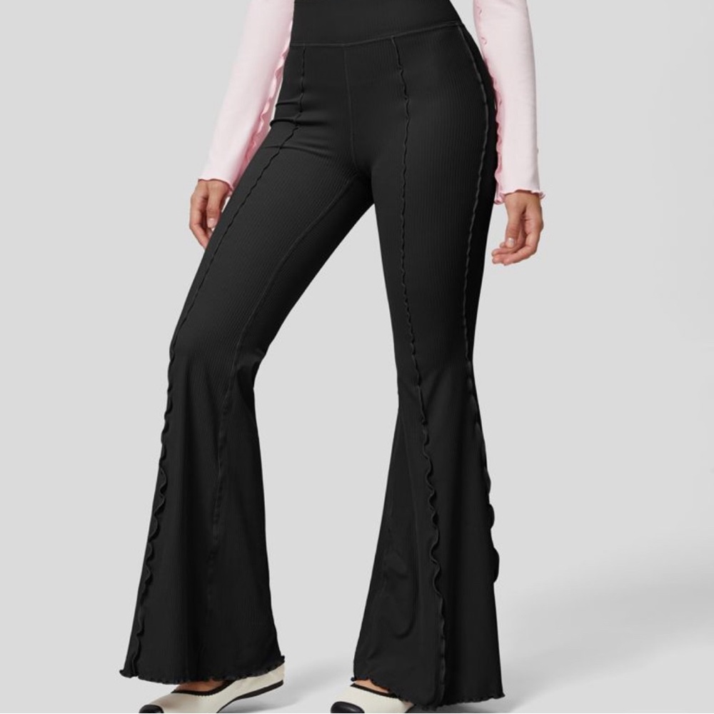 Black Halara Flare Pants